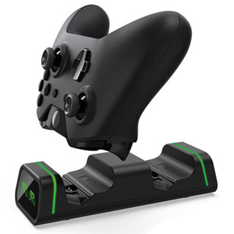 DOBE TYX-19058 for Xbox One/X/Slim Dual Wireless Controller Charger Dock Charging Stand with 2*1200mAh Battery Packs DOBE TYX-19058 for Xbox One/X/Slim Dual Wireless Controller Charger Dock Charging Stand with 2*1200mAh Battery Packs